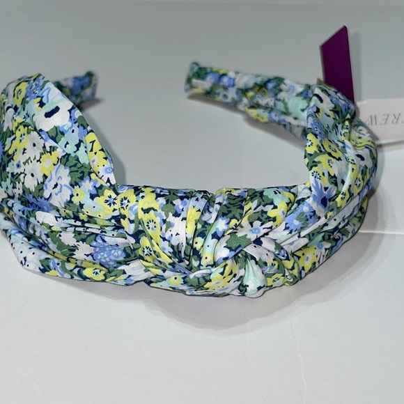 J Crew Green Multi Floral Knot headband in Liberty® print - Picture 7 of 7